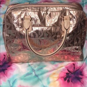 Rose Gold Metallic Bag
